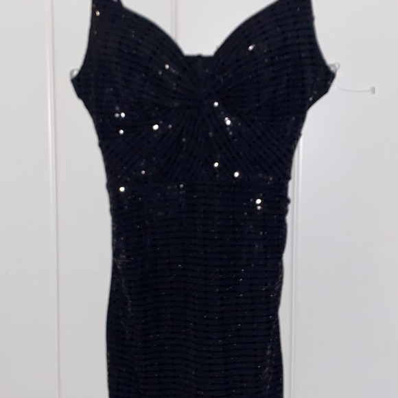Love Nickie Lew Sequin Bodycon Dress Whimsigoth Dark Romance‎ Women M - Picture 4 of 7